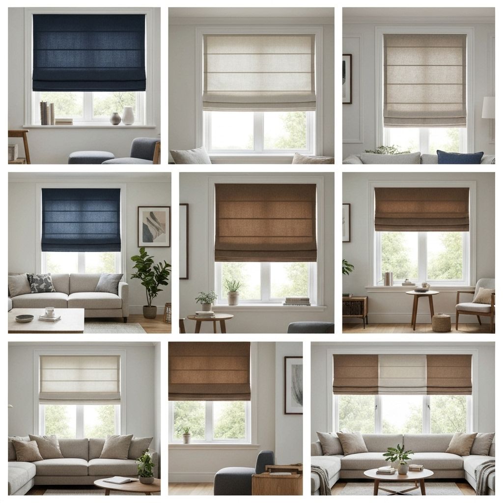 패브릭 로만 블라인드